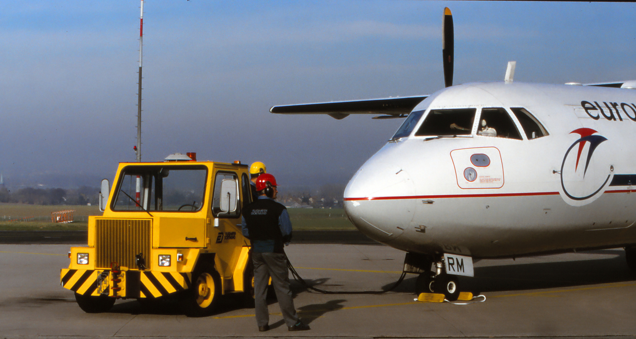 Wie dazumal- Flughafen Dortmund 1996