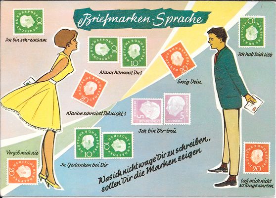 Wie Dazumal-Geheime Liebesbotschaften...