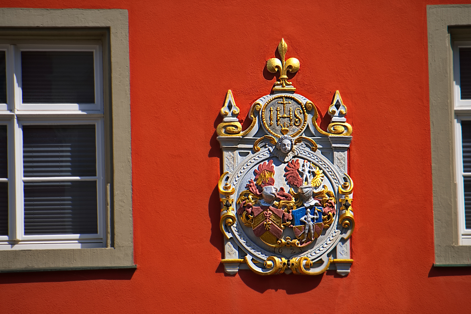 Wie Dazumal - Historisches Wappen in Mersburg