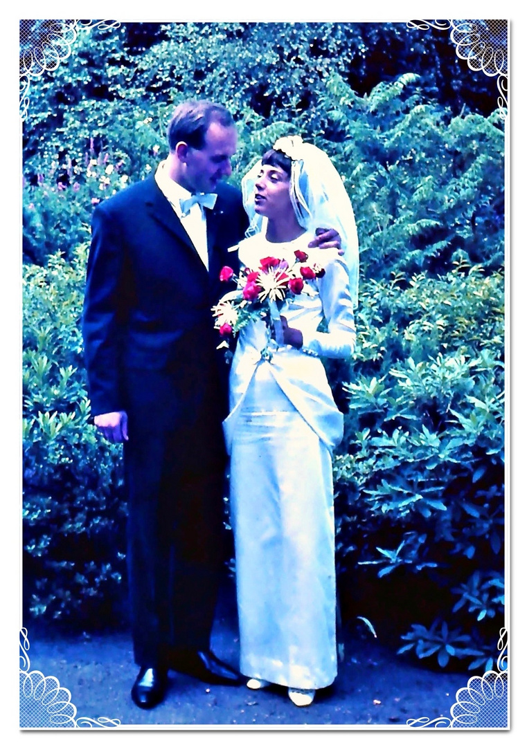 # wie dazumal: Hochzeitsfoto anno 1968 -