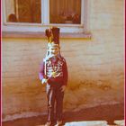 Wie dazumal...... Ich beim Fasching 1976