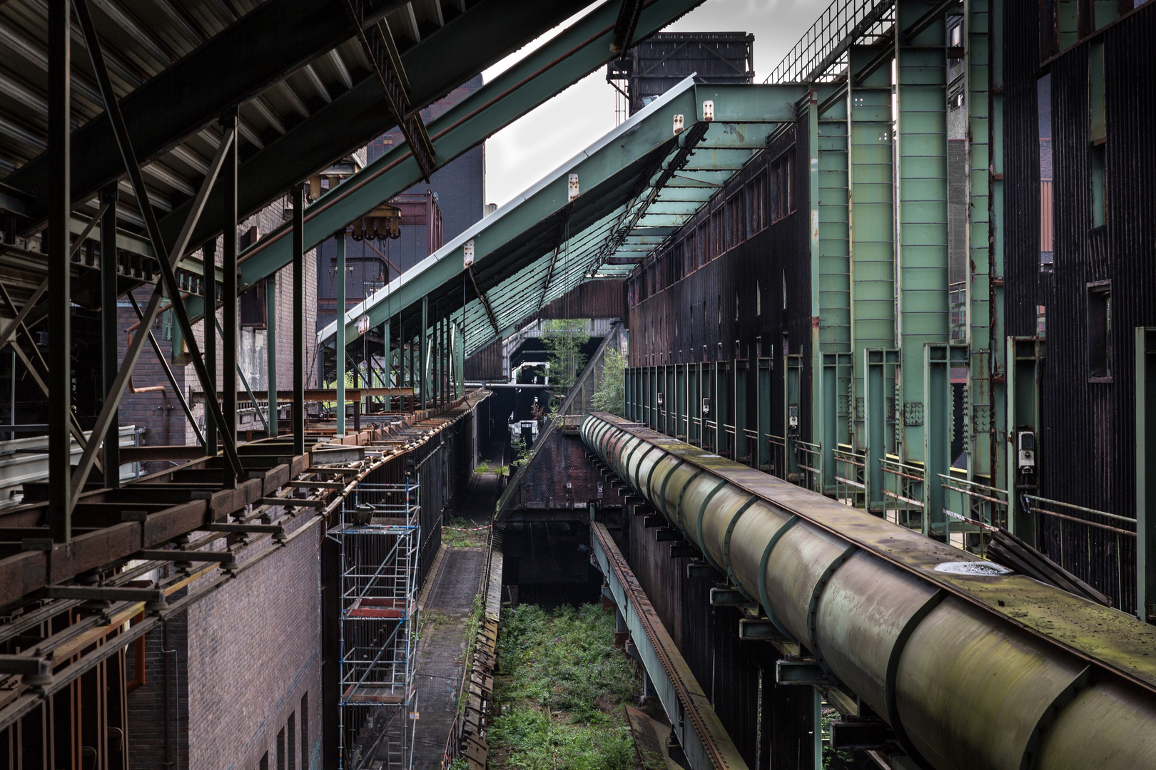 Wie Dazumal in der Kokerei Zollverein