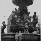 Wie dazumal - Jubiläumsbrunnen in Elberfeld 1953 (2)