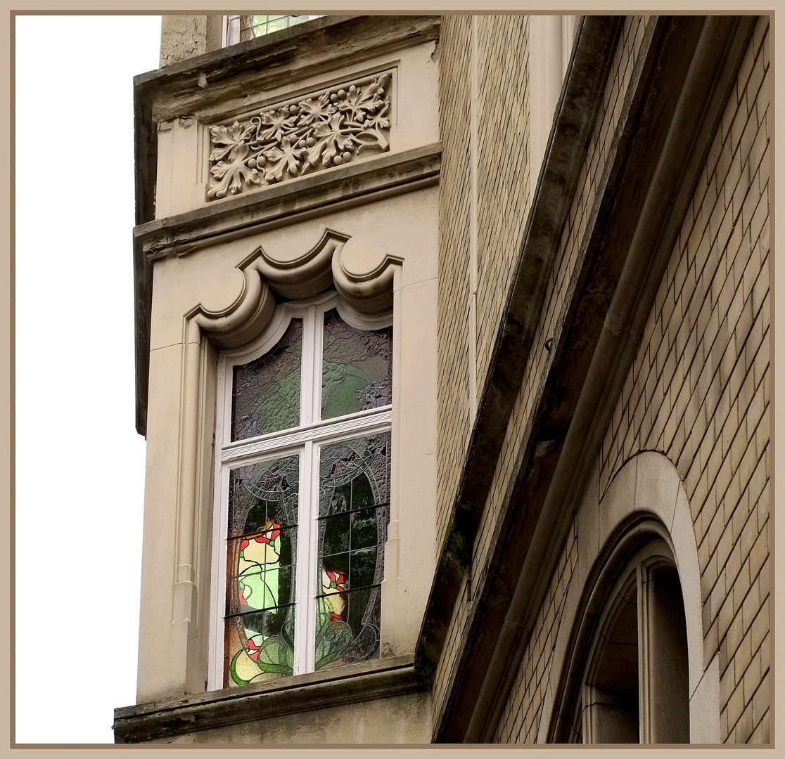 *wie dazumal*  -  Jugendstil-Fenster