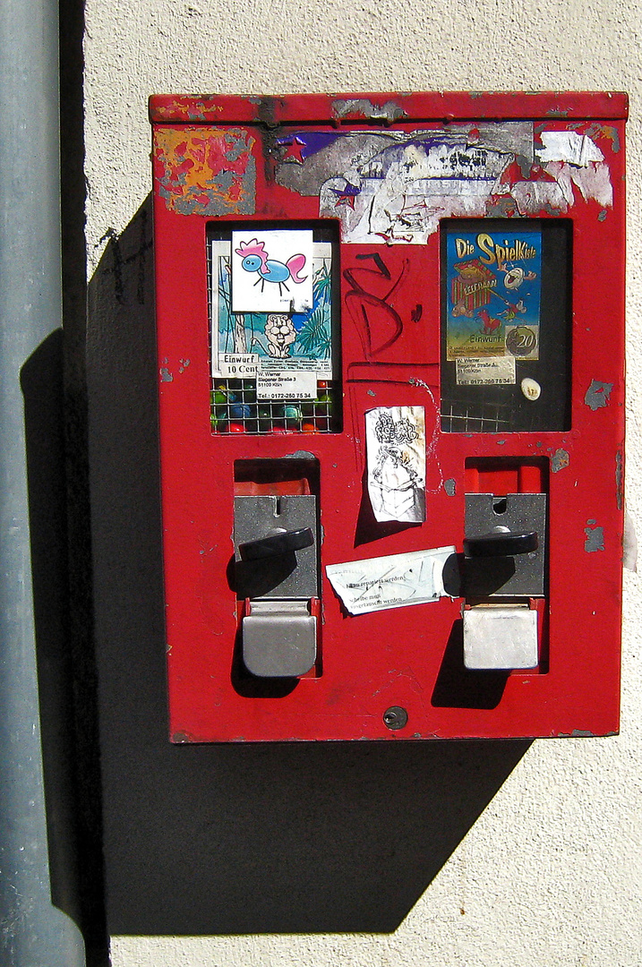 wie dazumal Kaugummiautomat..... Foto & Bild projekte, wie dazumal