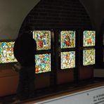 wie dazumal : Kloster Marienburg  Ausstellung Kirchenfensterherstellung