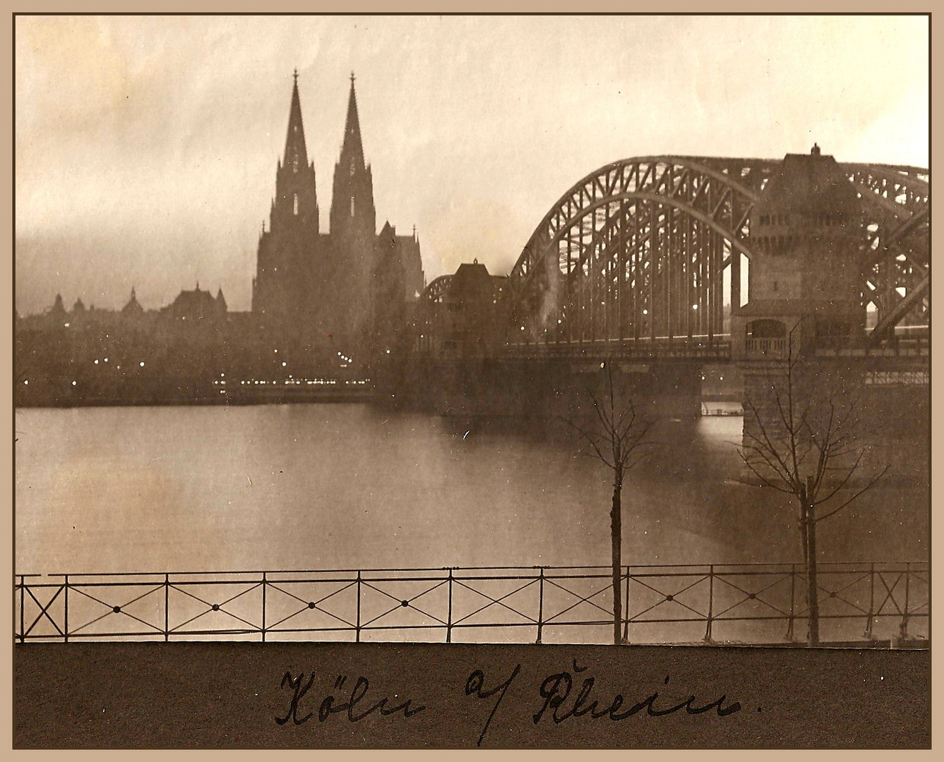 *wie dazumal*  -  Köln ca. 1925