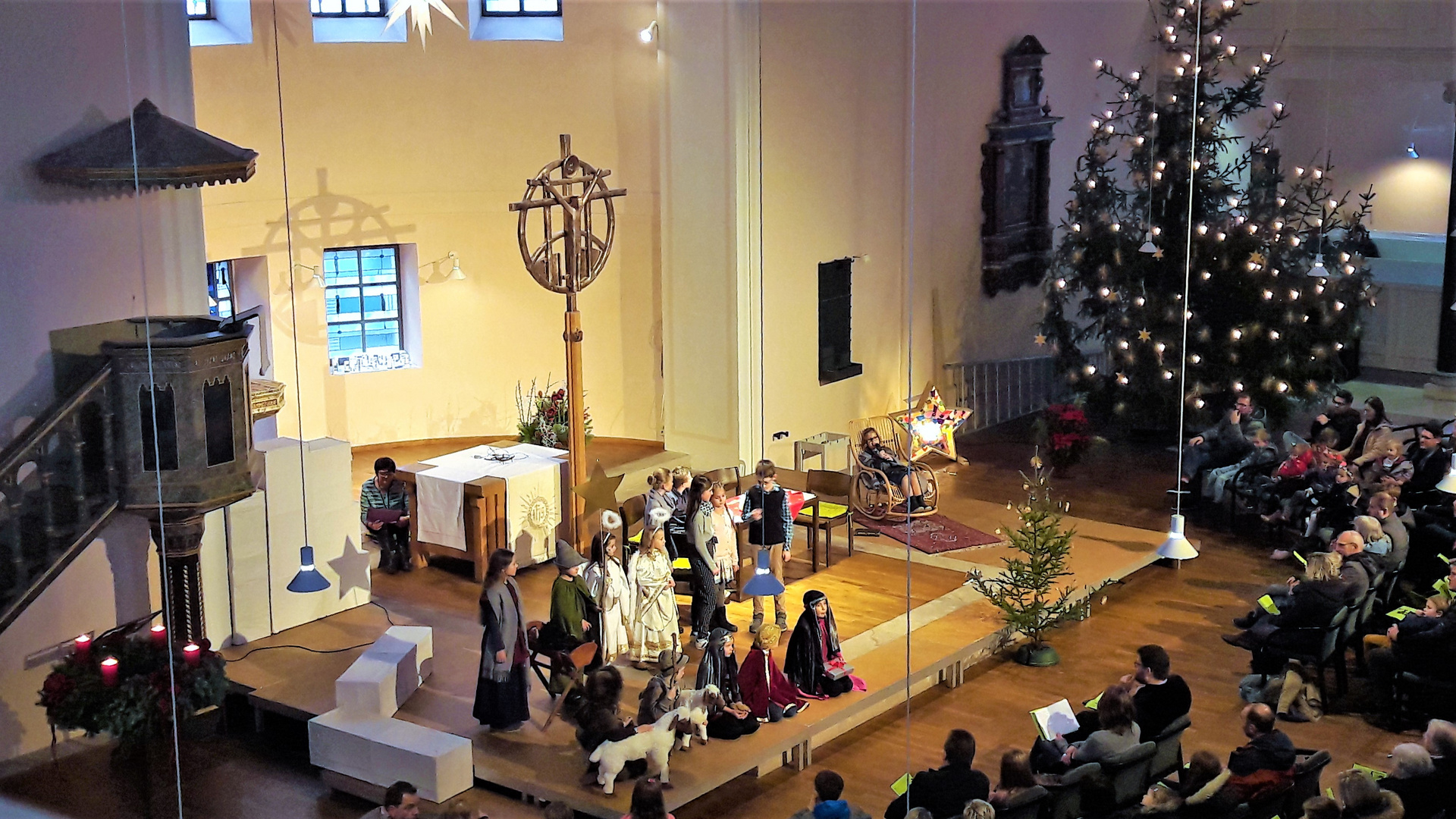 Wie dazumal. Krippenspiel Dinkelsbühl Paulskirche