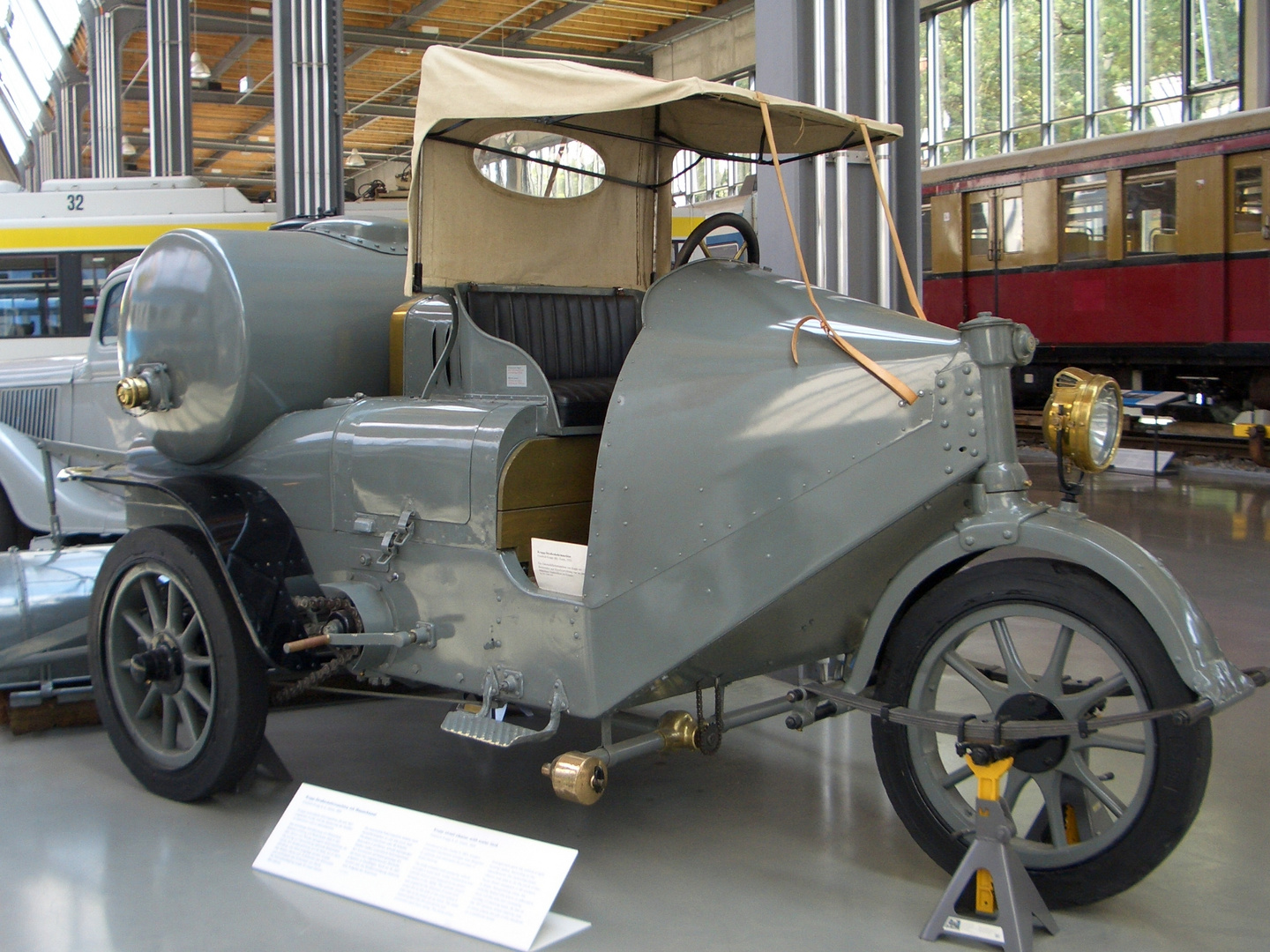 Wie Dazumal - Krupp Straßenkehrmaschine Bj. 1924