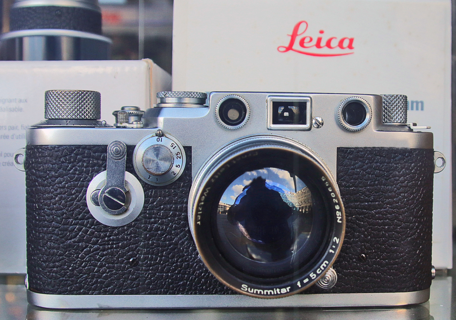 wie dazumal - Leica....