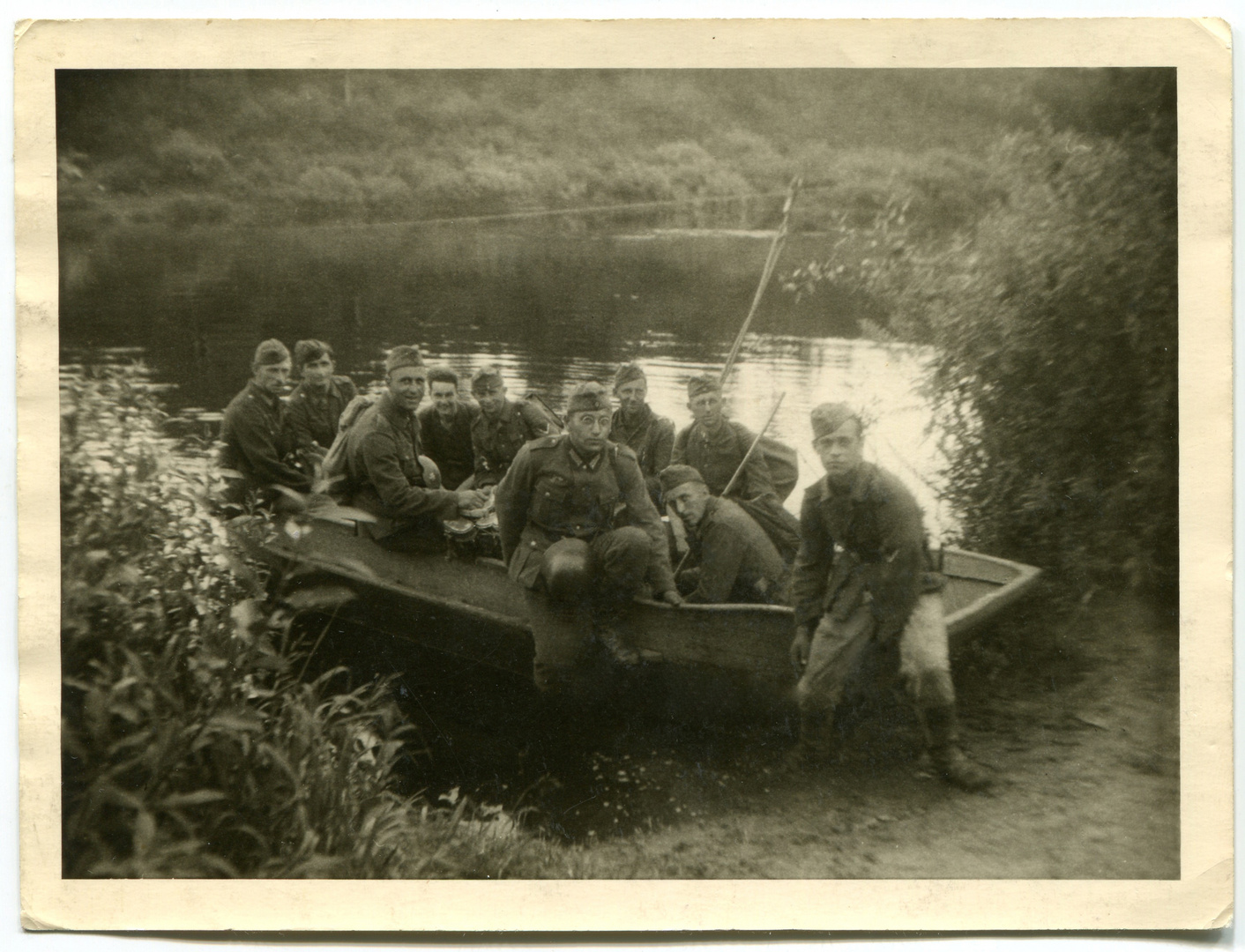 Wie dazumal / Letztes Foto von meinem Onkel 1943