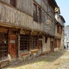 Wie dazumal - manche Straßen in Honfleur!