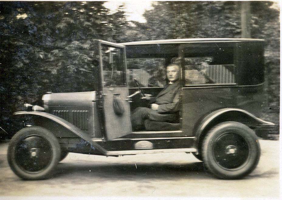 *wie dazumal*  -  mein Opa ca. 1925