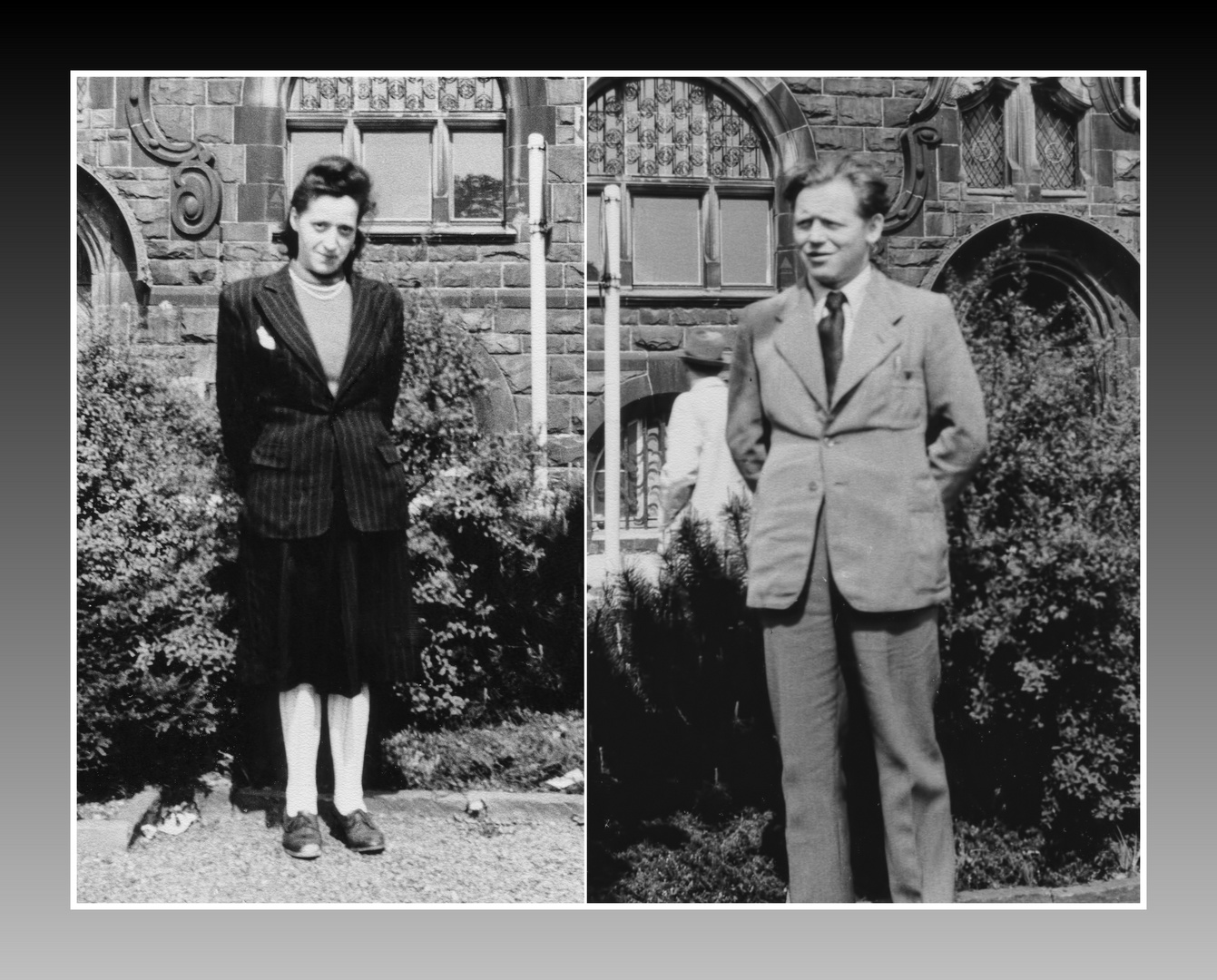 Wie dazumal - Meine Eltern 1951 in Remscheid