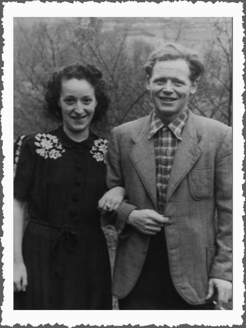 Wie dazumal - Meine Eltern ca. 1950