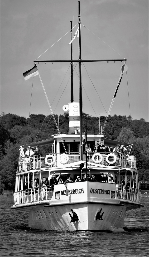 Wie dazumal - MS Oesterreich bei Konstanz