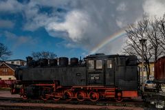 wie dazumal - nur heute mal mit Regenbogen