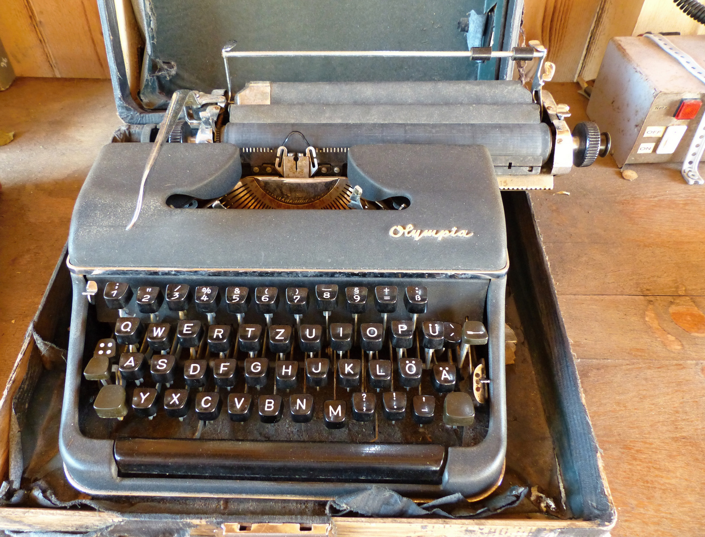 wie dazumal - Olympia Schreibmaschine