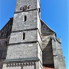 Wie dazumal ragt der Turm vom Münster St Georg in Dinkelsbühl