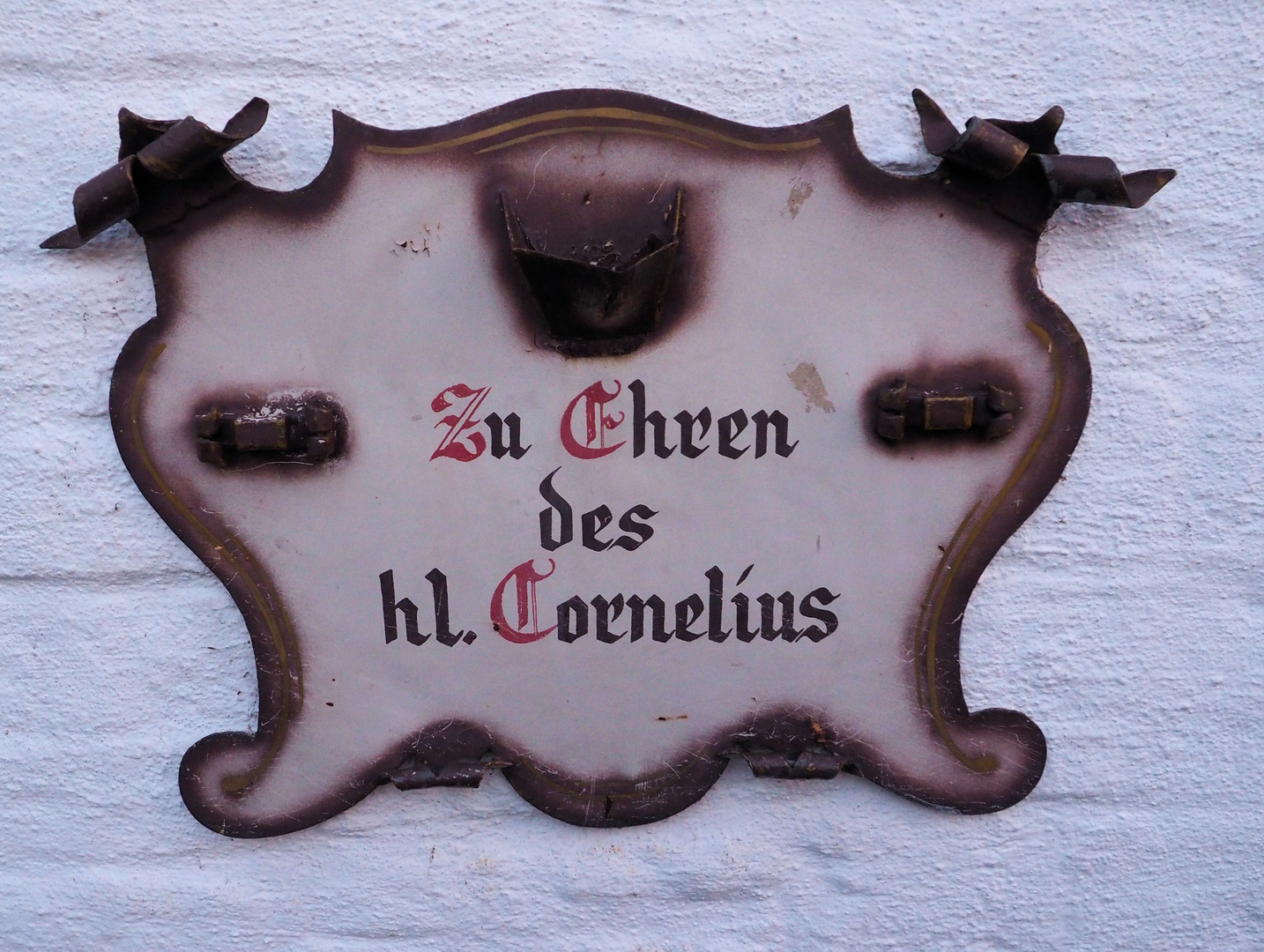 Wie dazumal.... schon lange gibt es die Kapelle St. Cornelius (Neuss)....