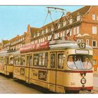 wie dazumal - Strassenbahn Kiel 1957 -