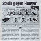 Wie Dazumal- Streik gegen Hunger