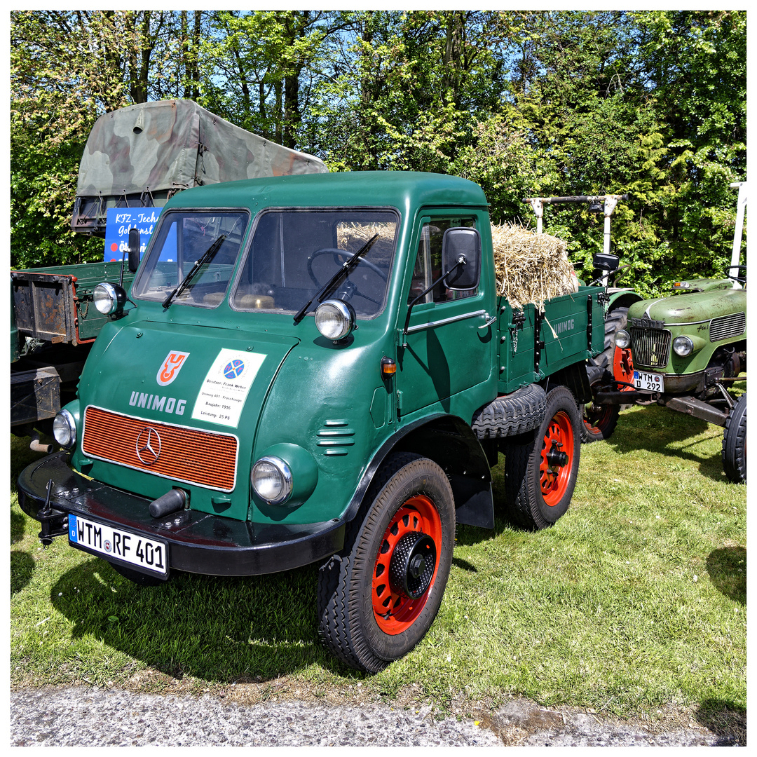 Wie Dazumal - Unimog 401 Froschauge