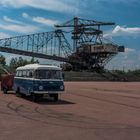 wie dazumal - unterwegs in Ferropolis