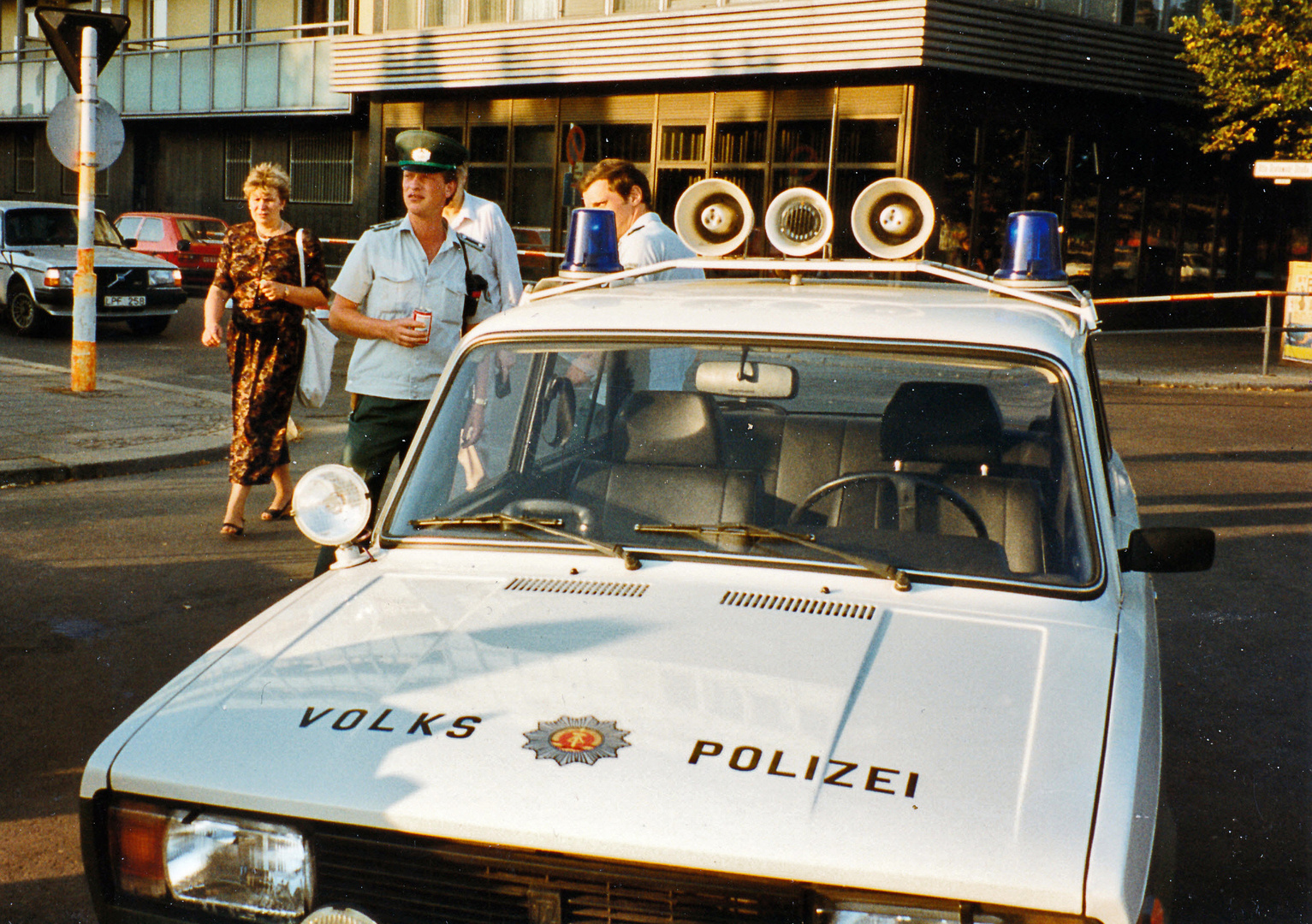 wie dazumal - Volkspolizei in Ostberlin