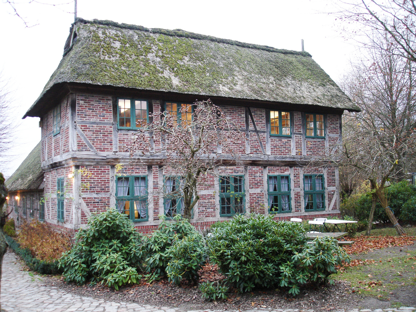 wie dazumal....  Wagnersches Haus aus Oldershausen (erbaut 1803)