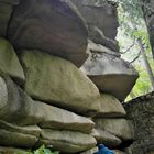 Wie dazumal :Waldsteinfelsen im Fichtelgebirge