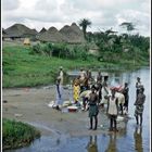 Wie Dazumal- Waschtag in Monrovia