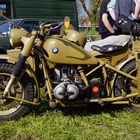 Wie Dazumal - Wehrmachtsgespann BMW R 75.