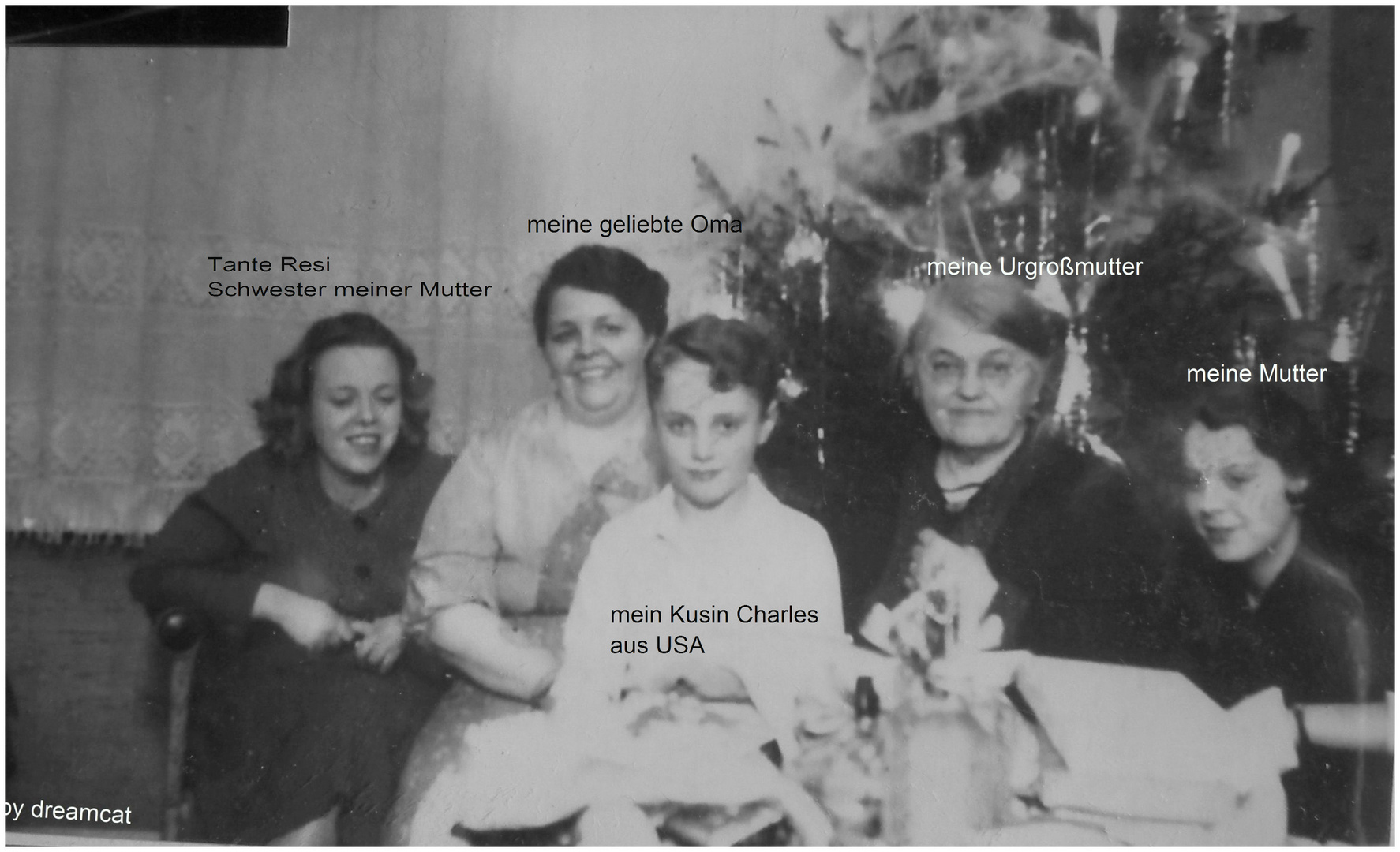 wie Dazumal - Weihnachten  1930 bei meiner Oma