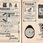 Wie dazumal ... Werbung von 1904 ...