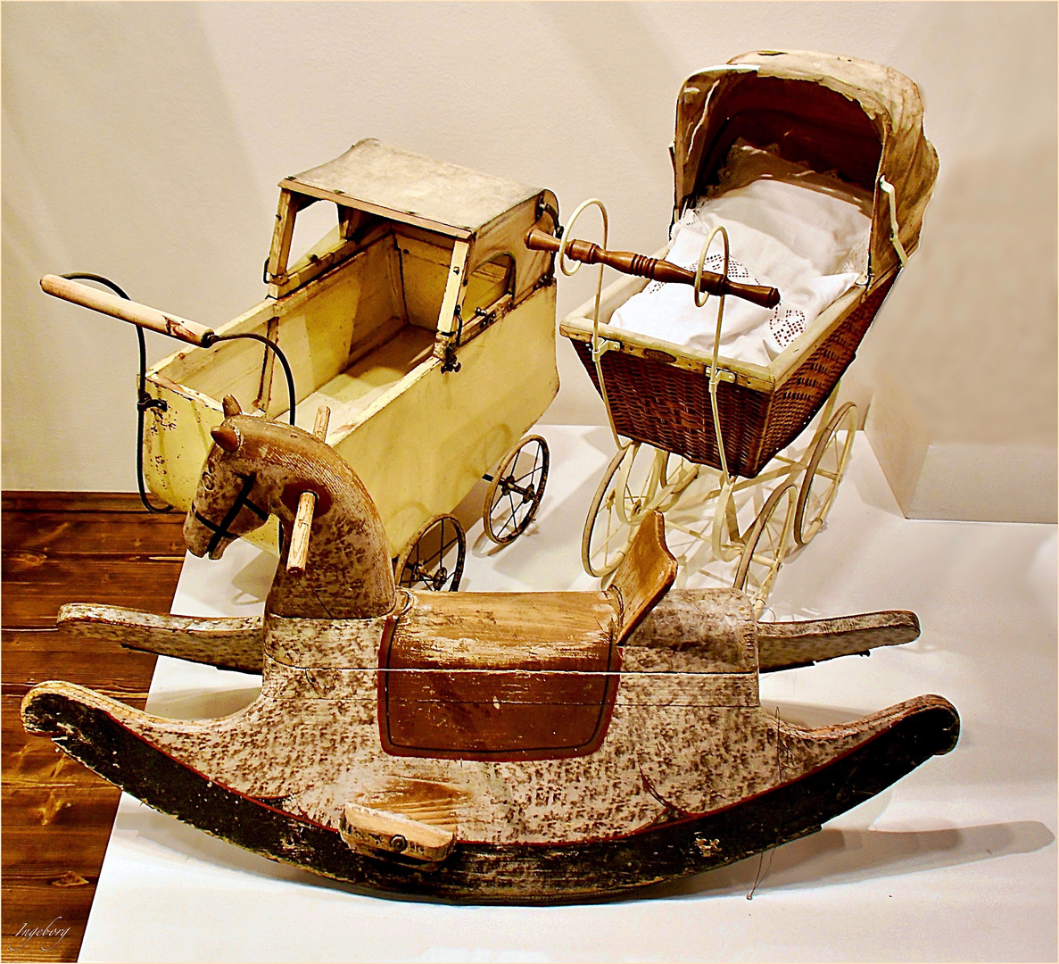  wie dazumal Wir werden das Kind schon schaukeln . . . Foto & Bild