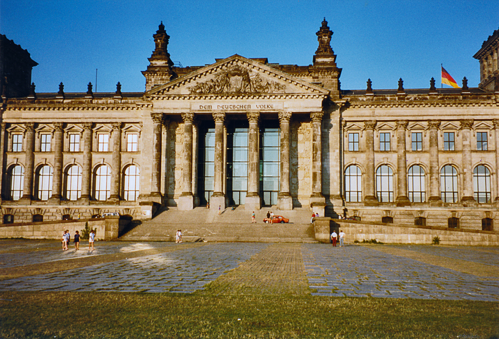 wie dazumal.....der Reichstag