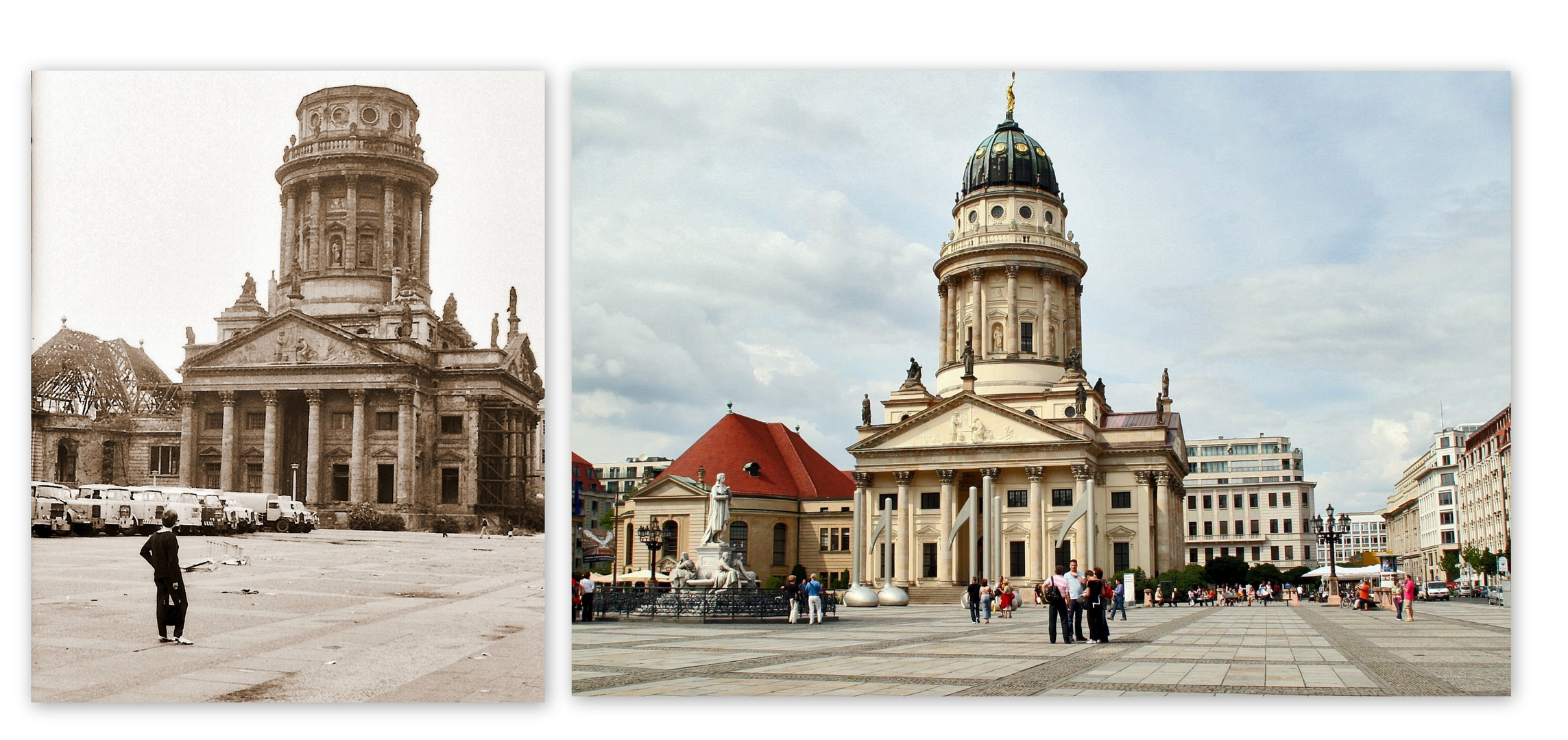 wie dazumal....Gendarmenmarkt Berlin