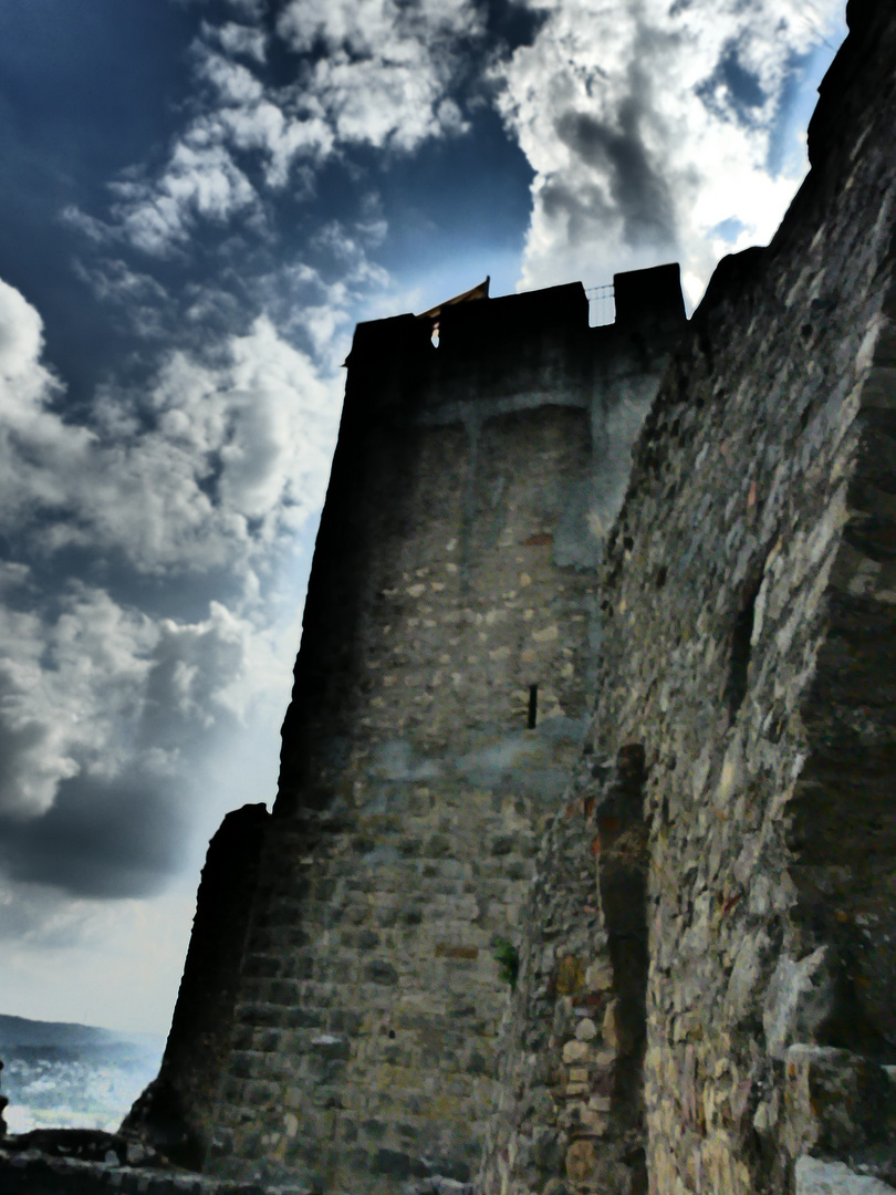 Wie dem finsteren Mittelalter entsprungen -Burg Rötteln-