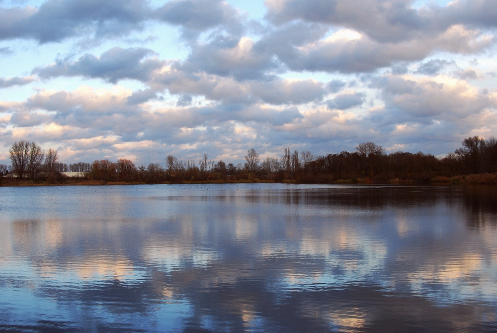 Wie der Himmel so das Wasser