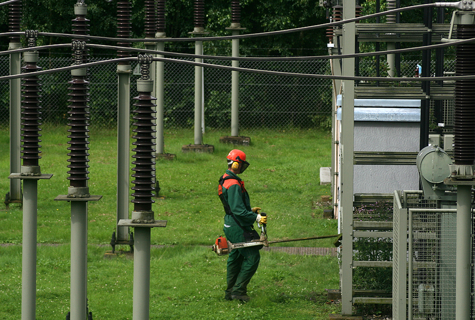 Wie der Strom gemäht wurde