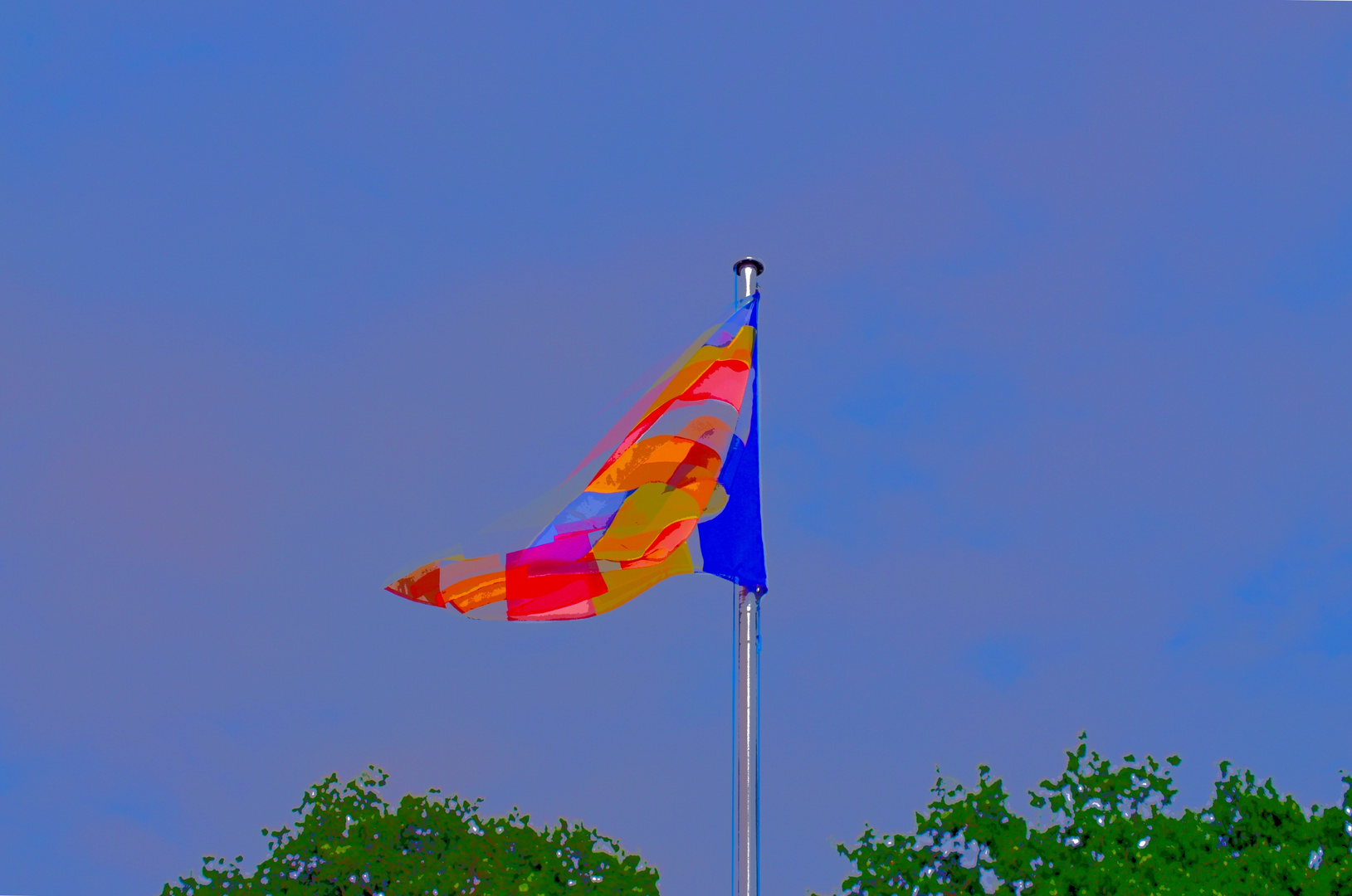 Wie die Fahne im Wind...