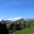 Wie die himmlische Decke die Berge zudeckt!