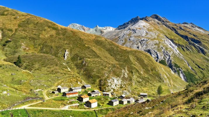 wie ein Gebirgsdorf aus dem Himalaya