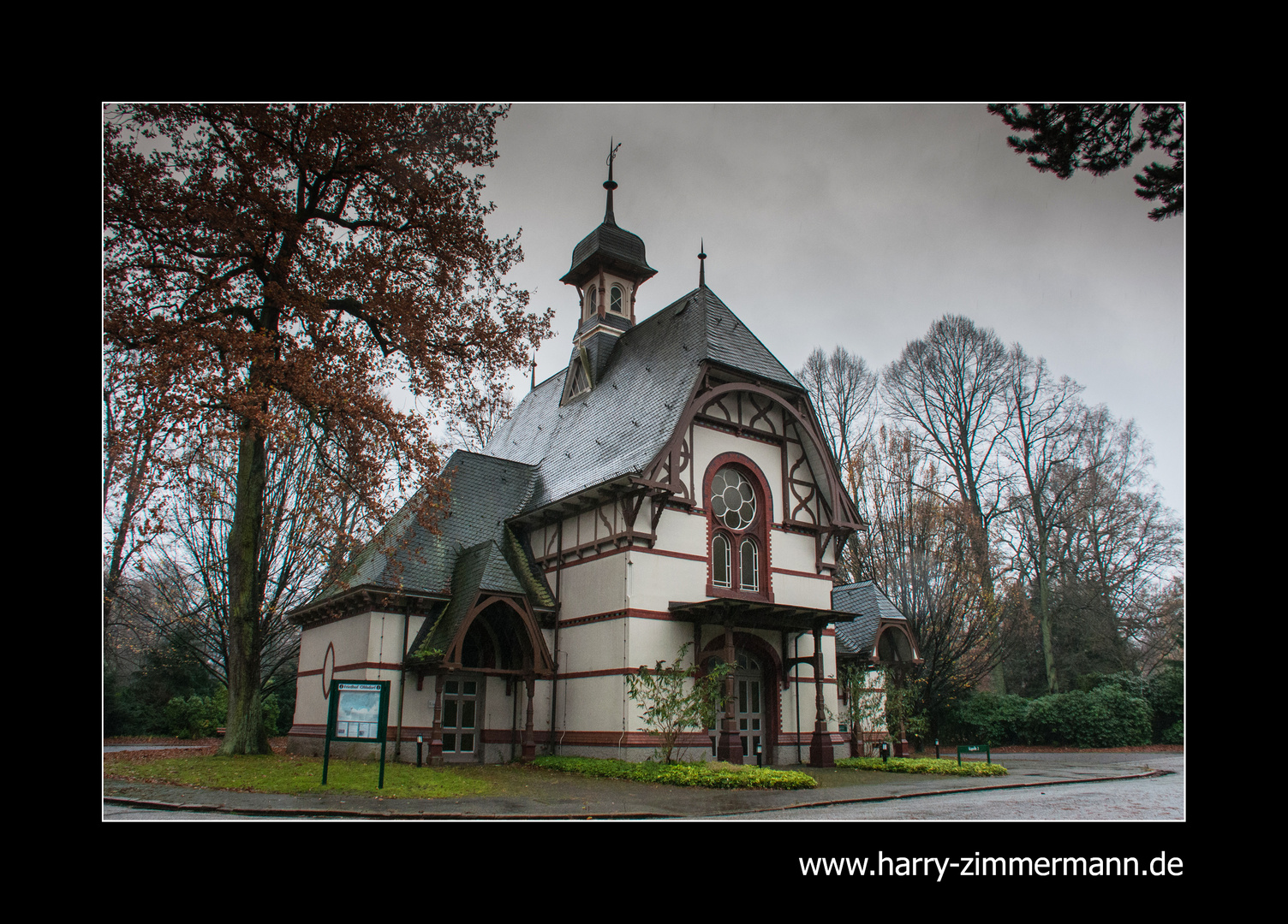 wie ein Geisterhaus