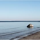 wie ein Stein im Meer