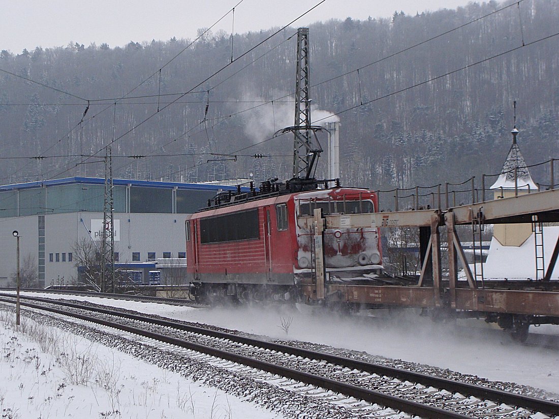 "Wie eine Barbara Streisand der Schiene", Pappenheim, 13.02.2010