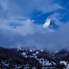 Wie eine Königin über dem Nebel trohnen