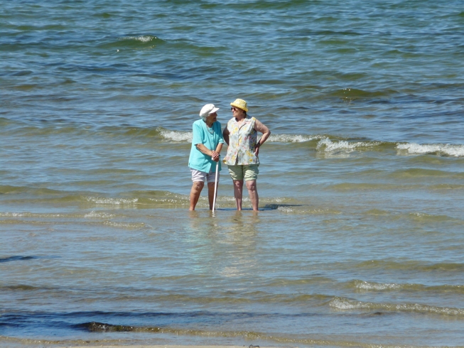 Wie finden sie das Wasser heute?