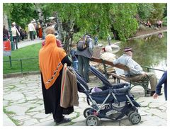 Wie gesagt ein reges treiben heute im Wiener stadtpark - wo ist die zeit wo man